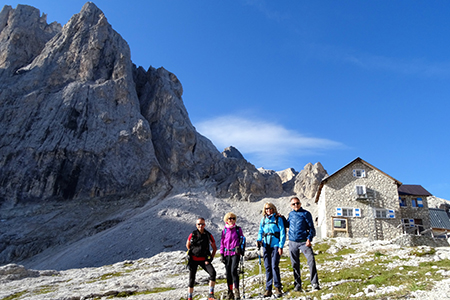 Dal Rif. Mulaz al Sasso Arduini e trekking del Cristo Pensante con anello del Monte Castellazzo il 14 agosto 1017 - FOTOGALLERY